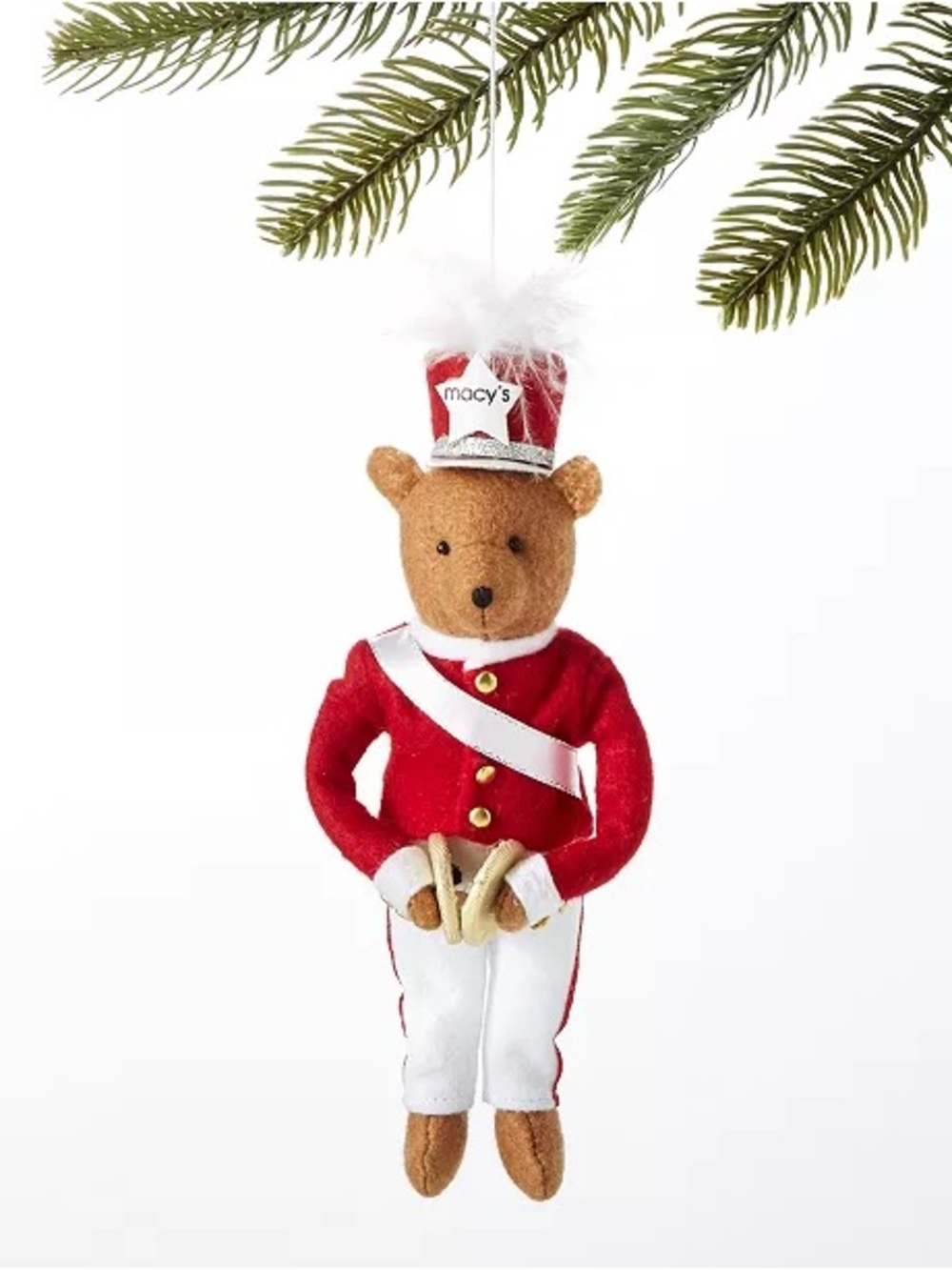 Macy’s Holiday Lane Bear Nutcracker Ornament